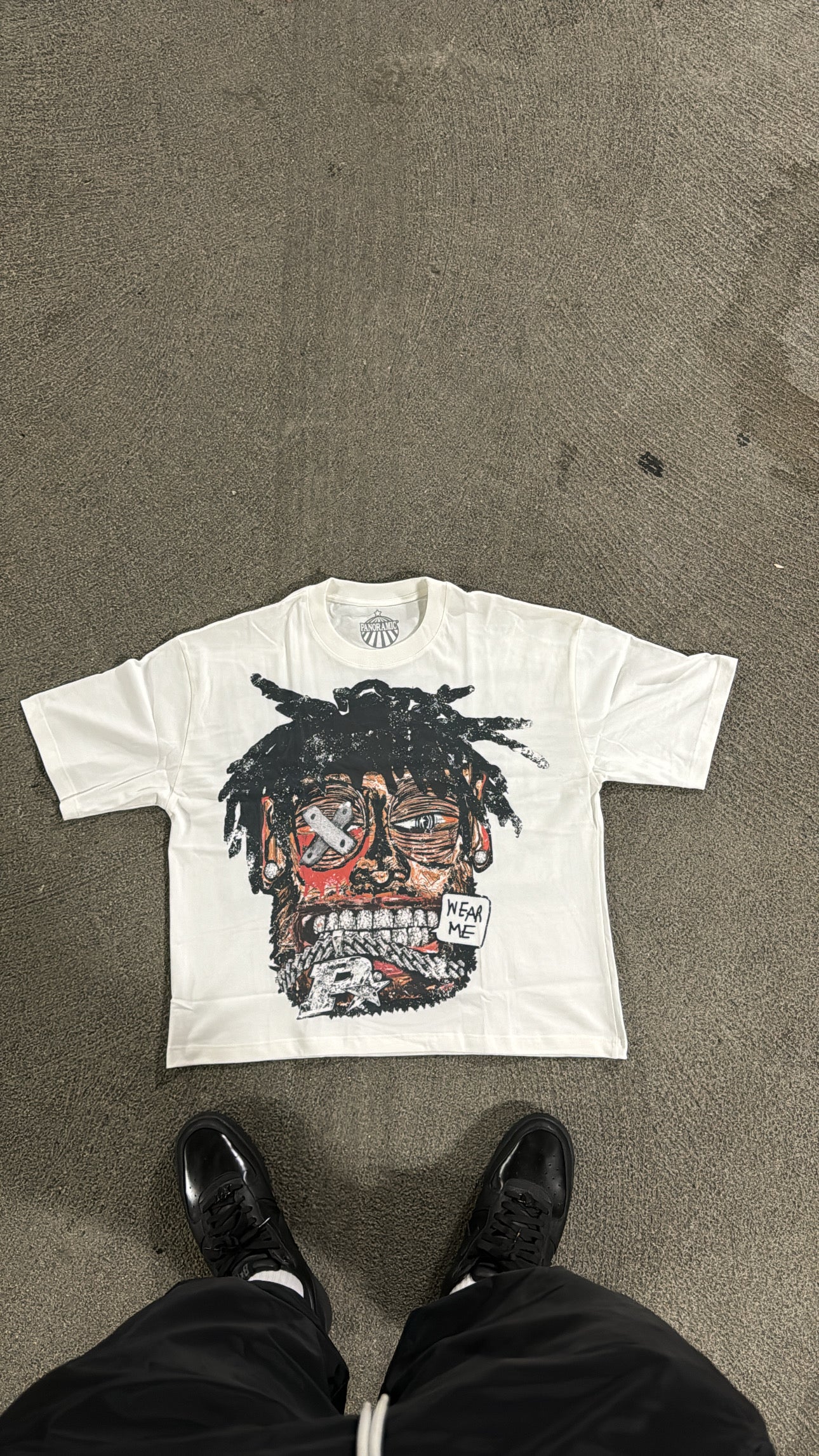 Panoramic Face Crop Tee