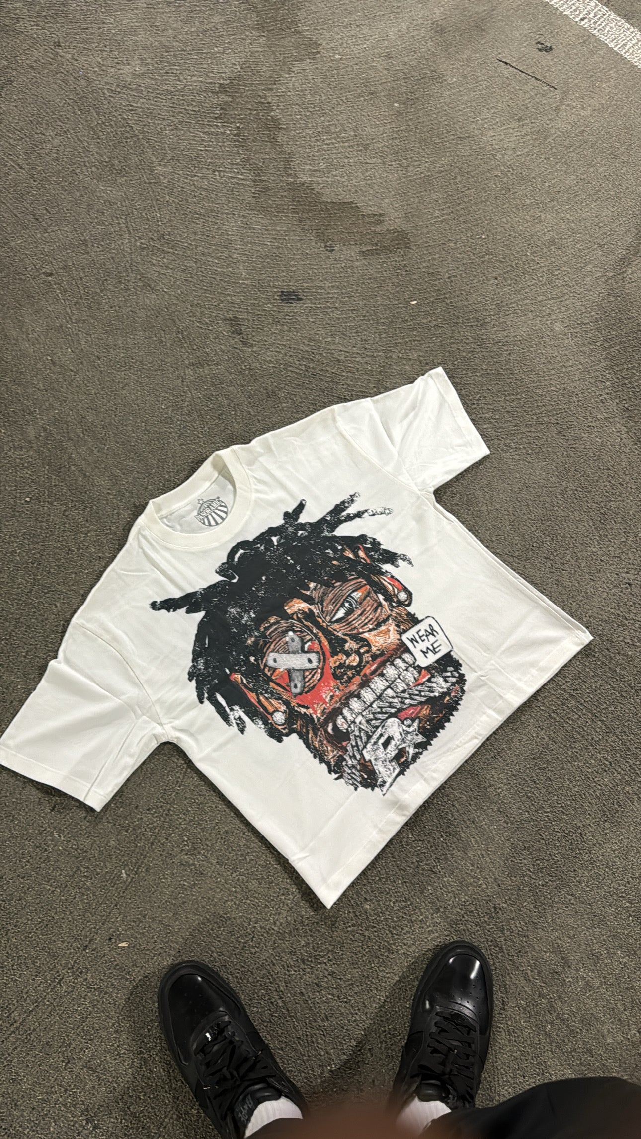 Panoramic Face Crop Tee