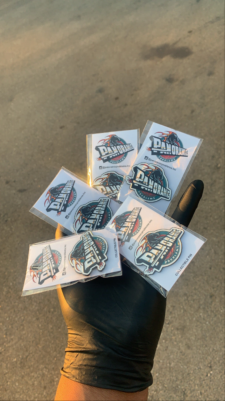 Panoramic Piston Hat Pin